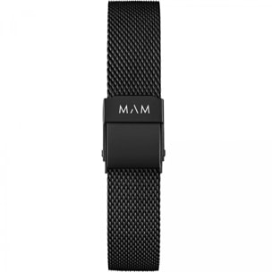 Reloj Mam MAM680 Unisex Analogico Cuarzo con Correa de Acero inoxidable