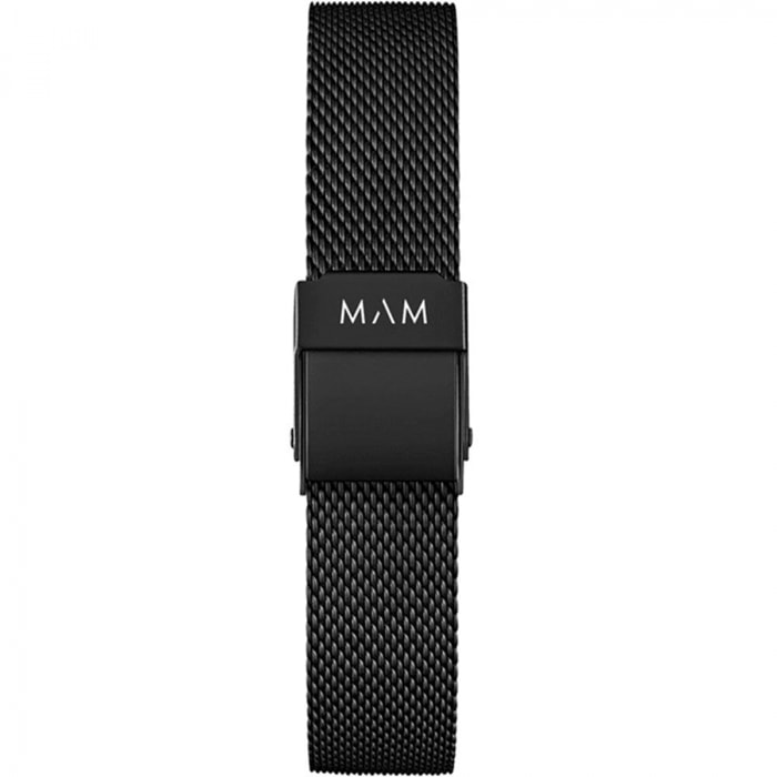 Reloj Mam MAM680 Unisex Analogico Cuarzo con Correa de Acero inoxidable