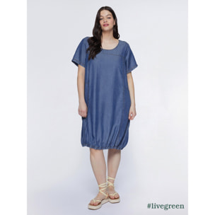 Fiorella Rubino - Vestito in TENCEL™ - Blu