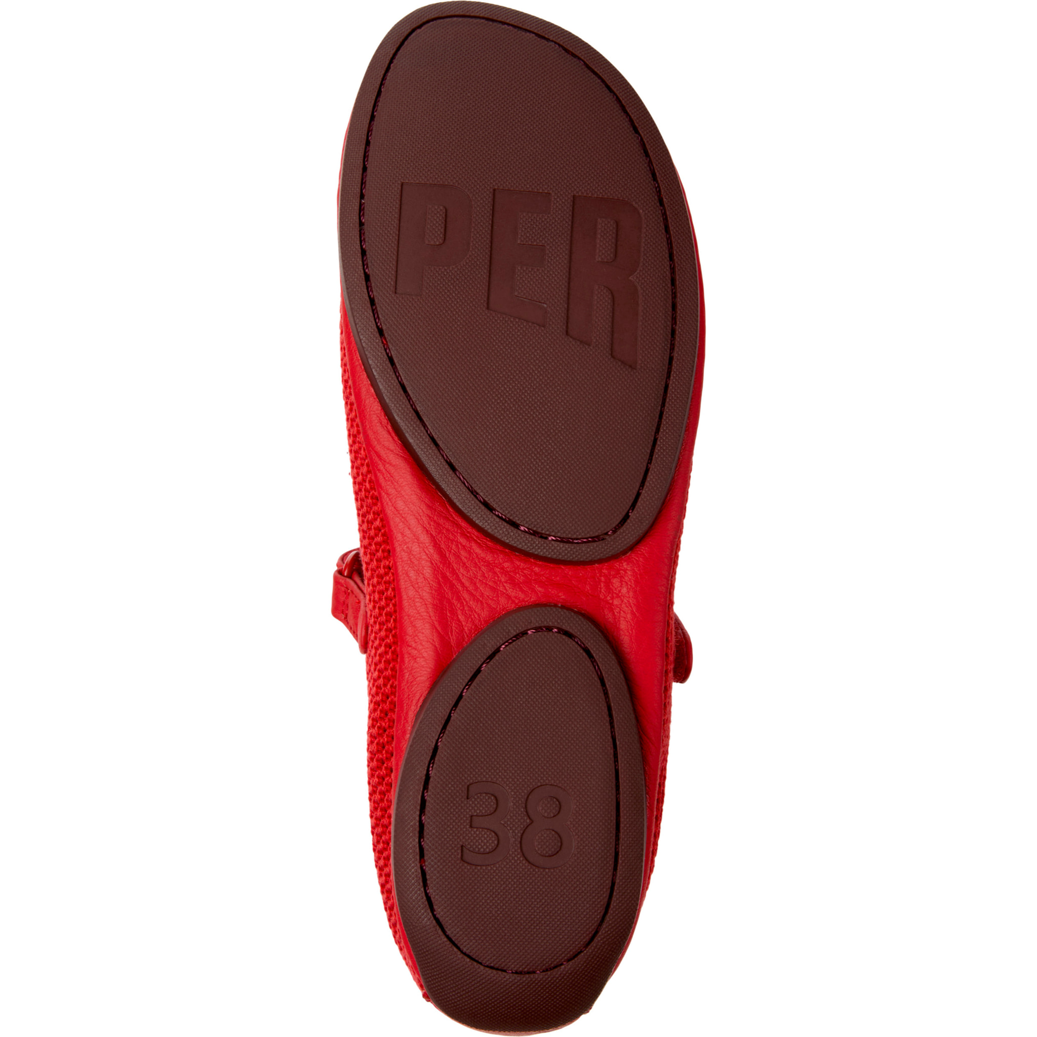 Bailarinas - CAMPER Right Nina - Rojo - Textil técnico