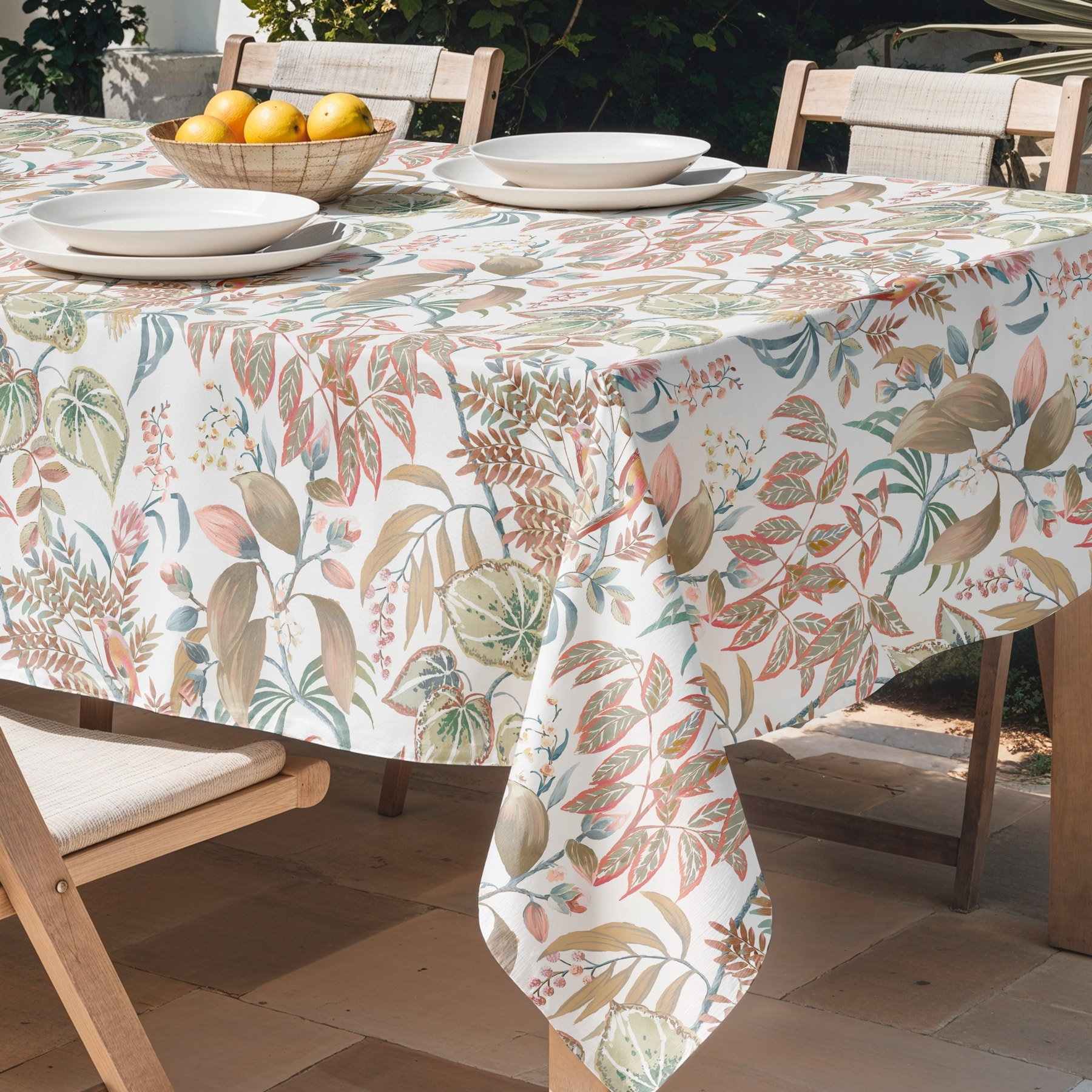 Nappe imprimée anti-tâches MAIRA MULTICOLOR
