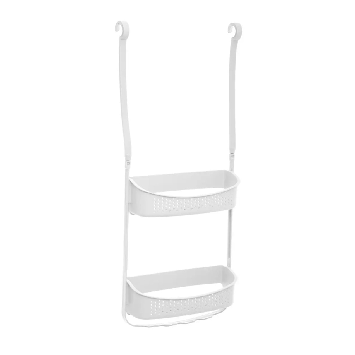 Serviteur de douche 2 niveaux blanc