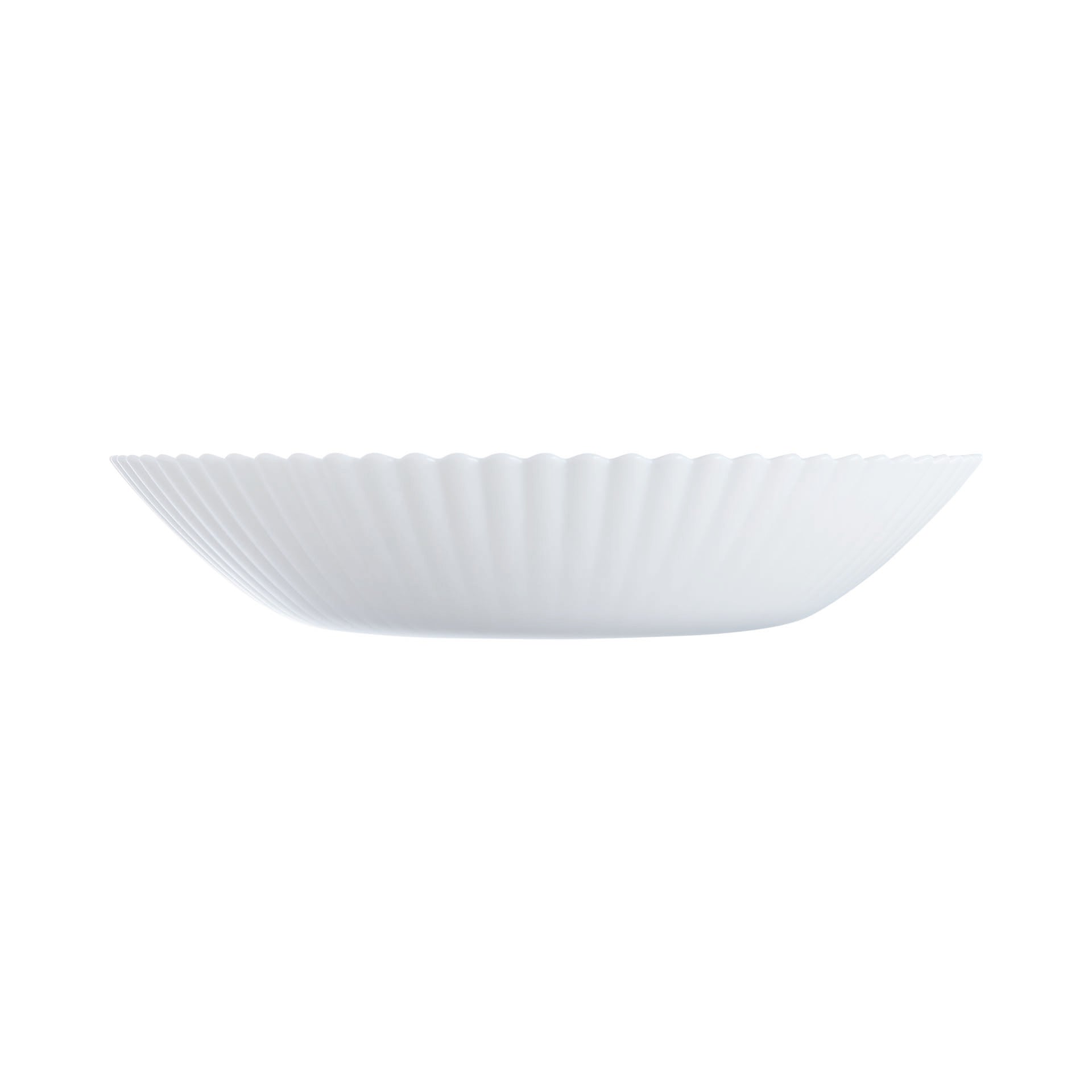 Assiette creuse blanche 20 cm Bloom - Luminarc