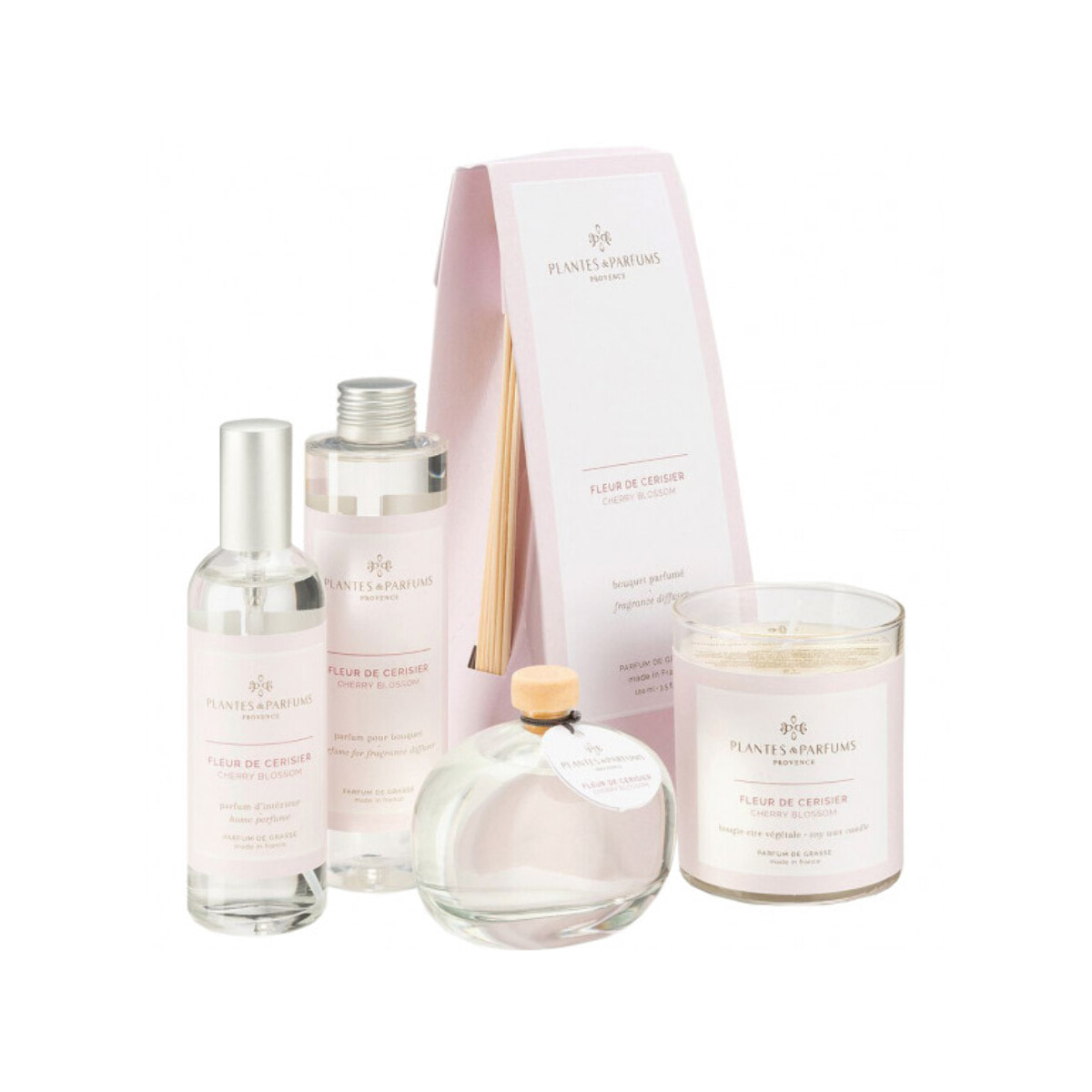 Spray fleur de cerisier 100ml Plantes et Parfums de Provence® - FLEUR DE CERISIER 080
