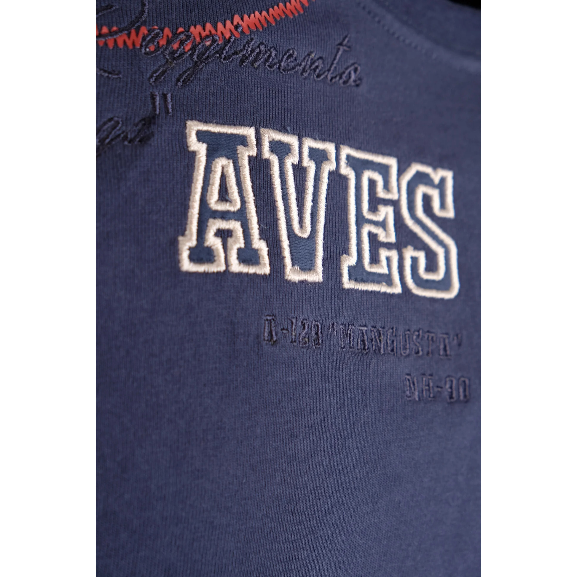 T-shirt Esercito blu in cotone uomo