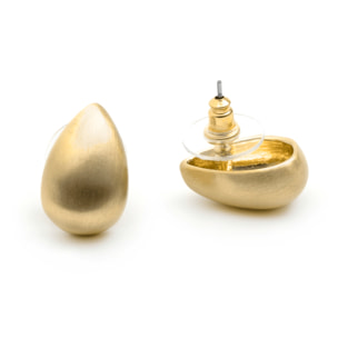 Pendientes Zismao acabado oro amarillo 18k