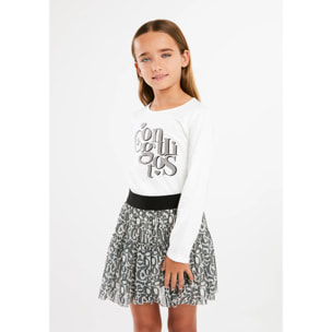 Conguitos - T-shirt a maniche corte casual stampata