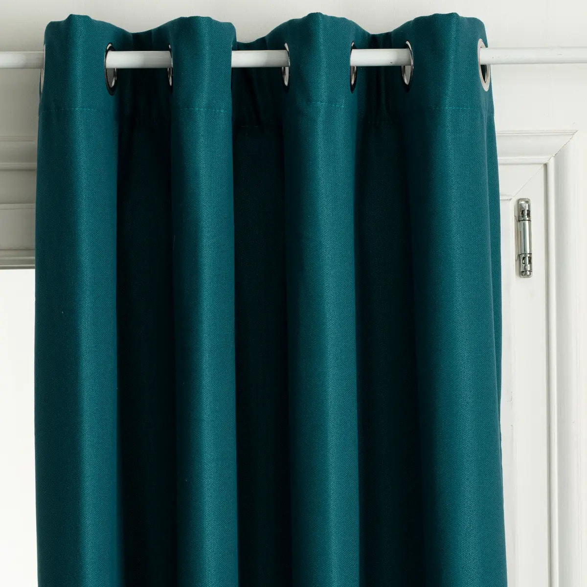 Rideau isolant "Isa" bleu canard 140x260cm