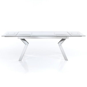 Tomasucci table extensible DAVEN Transparent