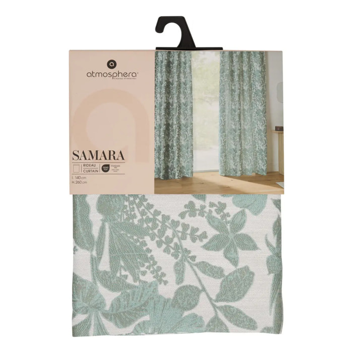 Rideau Samara 140x260cm vert clair