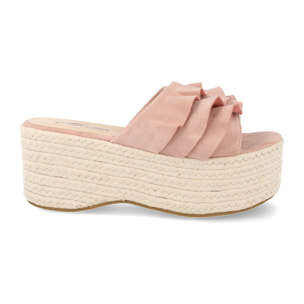 Sandalia de plataforma