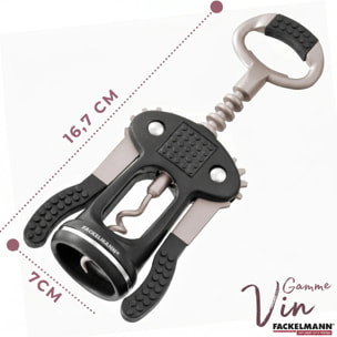 Tire-bouchon à levier décapsuleur 17 cm Fackelmann Bar Concept