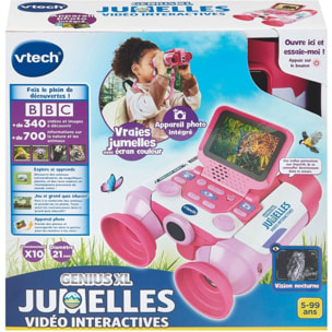 Jeu éducatif VTECH Genius XL - Jumelles interactives roses