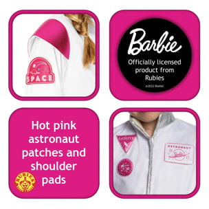 DISFRAZ BARBIE ASTRONAUTA INF