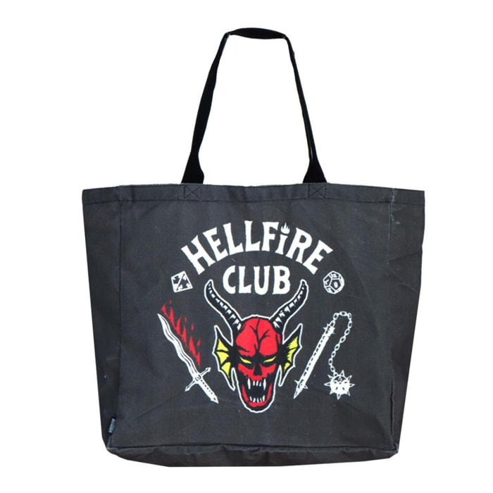 Bolsa Shopping Stranger Things - Color Negro
