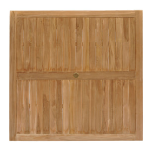 Table carrée 140cm en teck JAVA