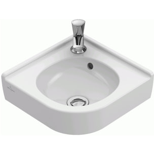 Lave-mains d'angle 32x32cm O.Novo blanc