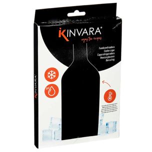 DAM COPERCHIO REFRIGERATORE PER VINO CON TERMOMETRO 35,5x17,3x0,2 Cm. Colore nero