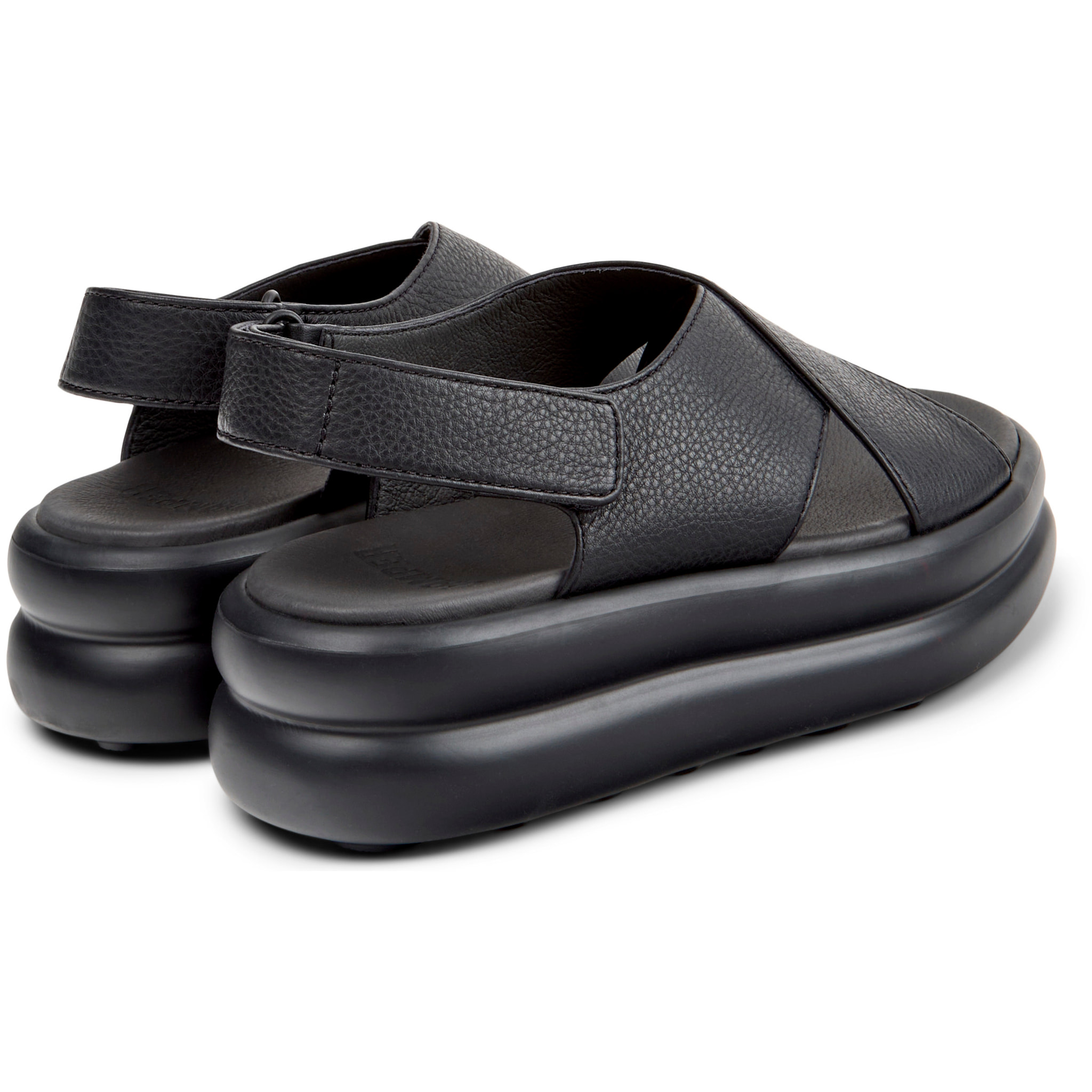 Sandalias - CAMPER Pelotas Flota Up - Negro - Cuero liso