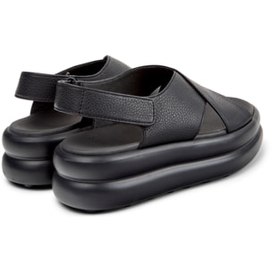 Sandalias - CAMPER Pelotas Flota Up - Negro - Cuero liso