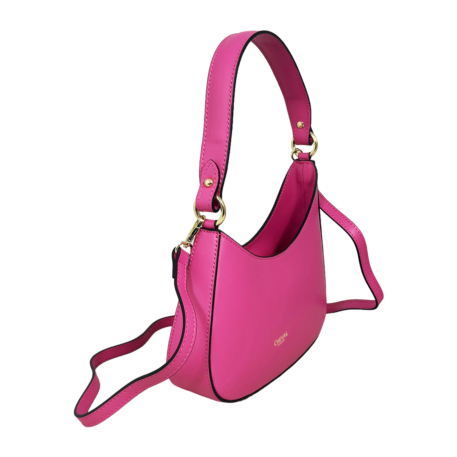 Bolso de hombro Cheval Firenze Camilla Fucsia