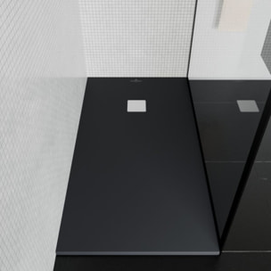 Receveur découpable Exclusive anthracite