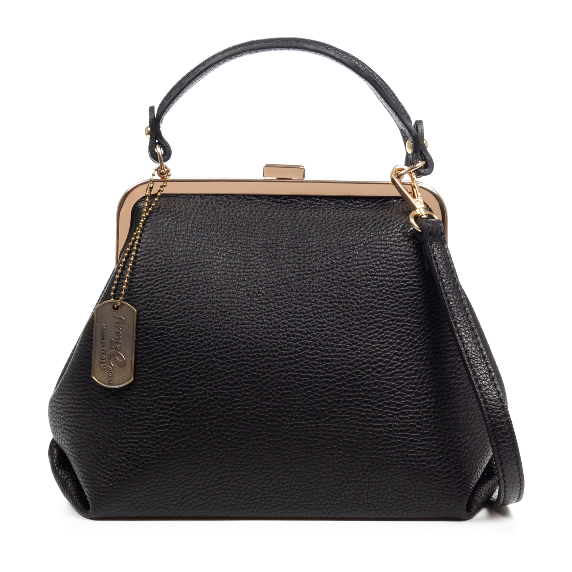 Borsa da donna Arienzo. Vera pelle Dollaro.