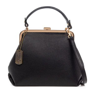 Borsa da donna Arienzo. Vera pelle Dollaro.