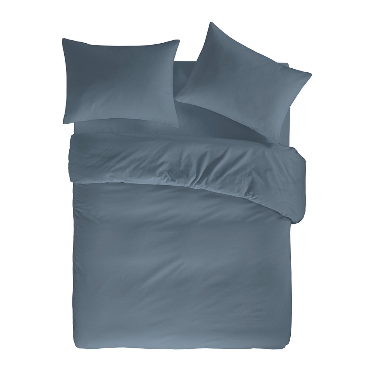 Housse de couette PURE en coton percale - denim- vendue seule