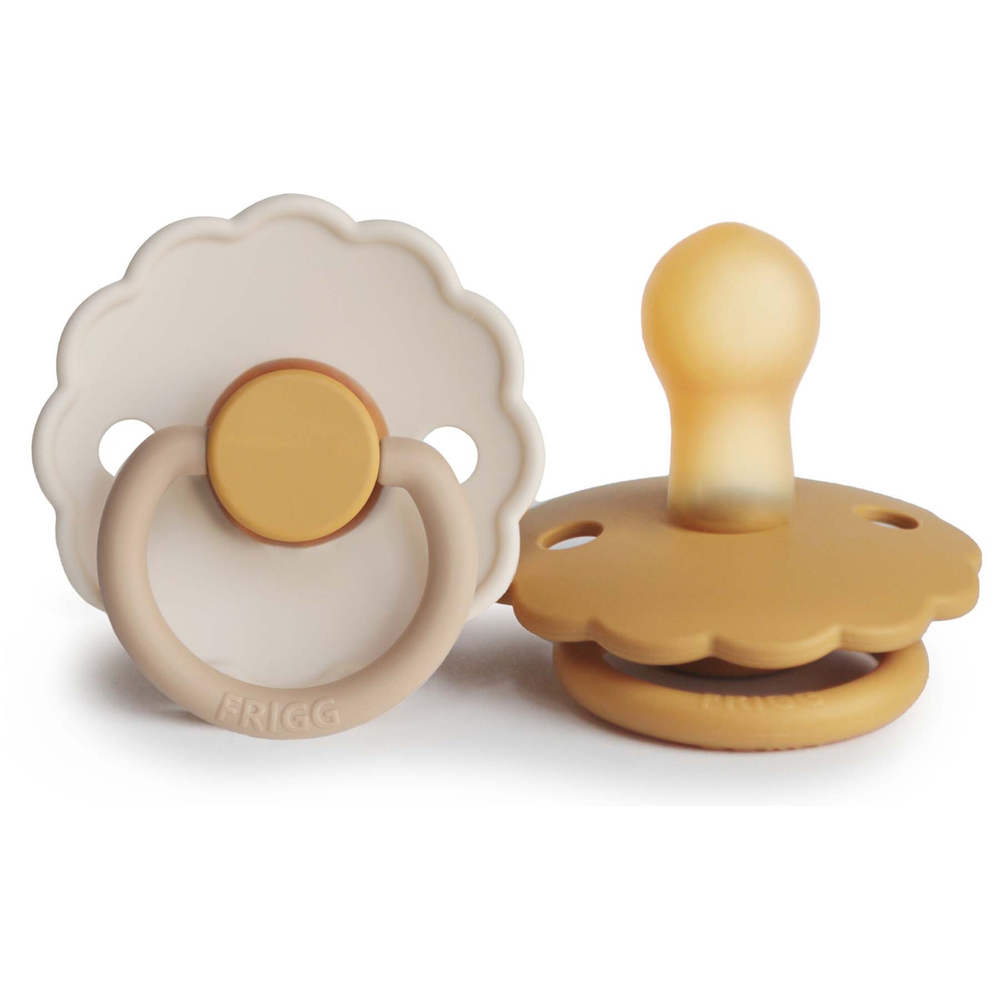 Frigg Pack 2 Chupetes Block Latex Daisy