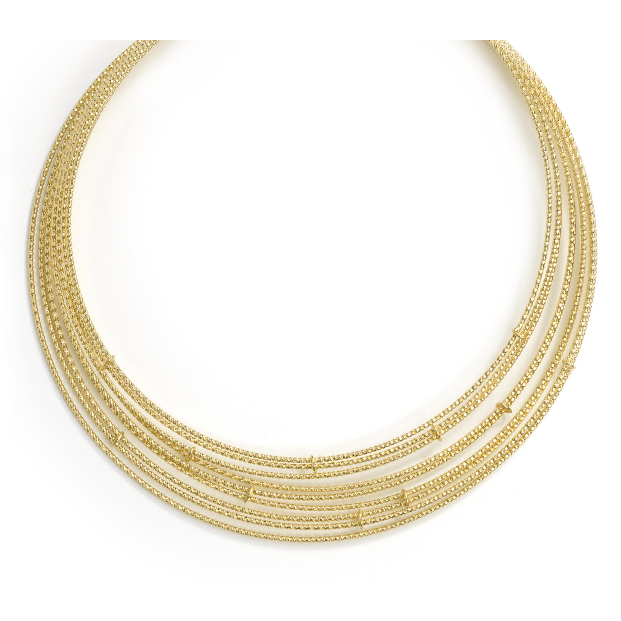 Collar Lisan acabado oro amarillo 18k