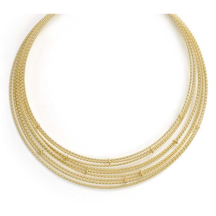 Collar Lisan acabado oro amarillo 18k