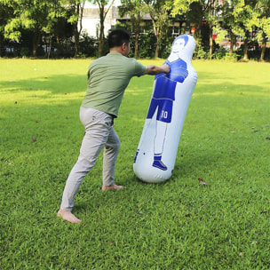 Jugador de fútbol hinchable de 160cm. Obstáculo, punching ball, tentetieso.