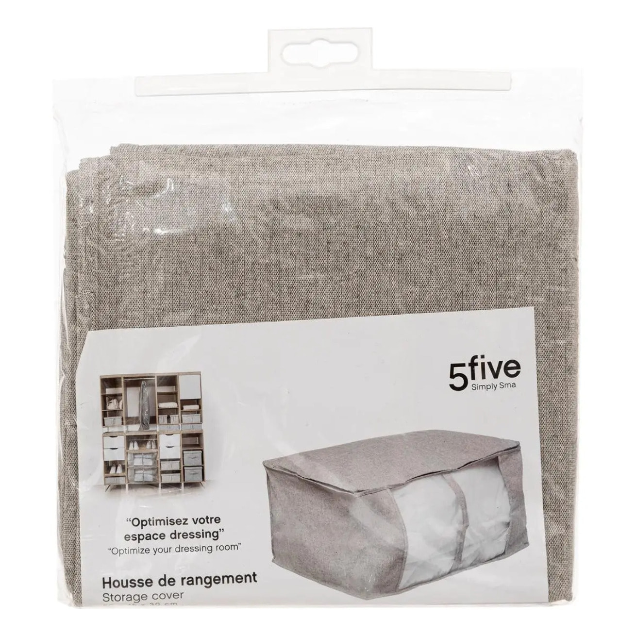 Housse de rangement Gris clair Orga