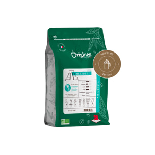 Café Bio - Mexique Chiapas - Pur Arabica - Piston 250g