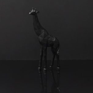 Girafe Origami Noir H40cm