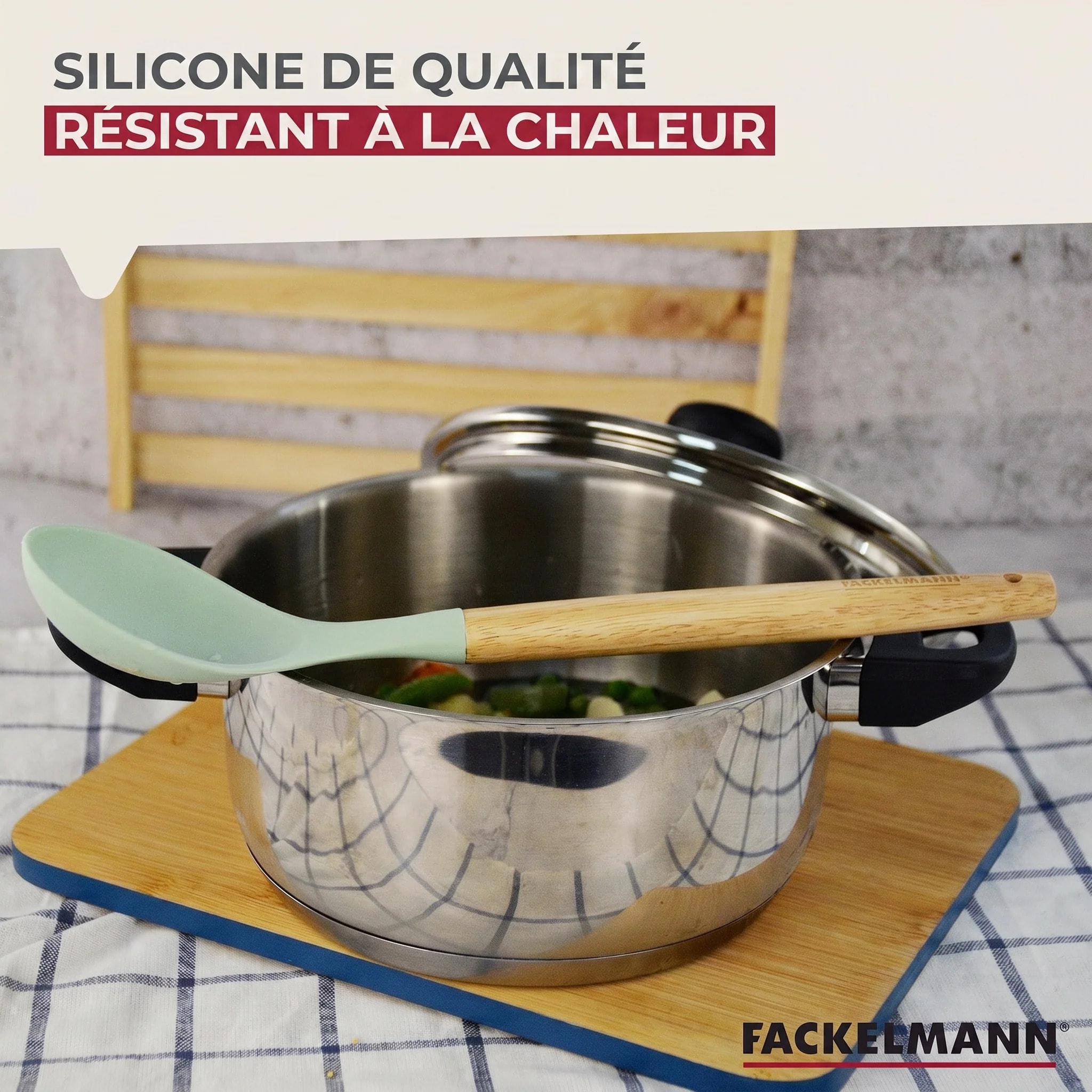 Cuillère à servir vert Fackelmann OCEAN