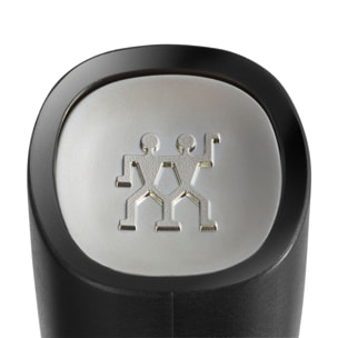 7-pcs, Set de blocs de couteaux, Argent, Anthracite