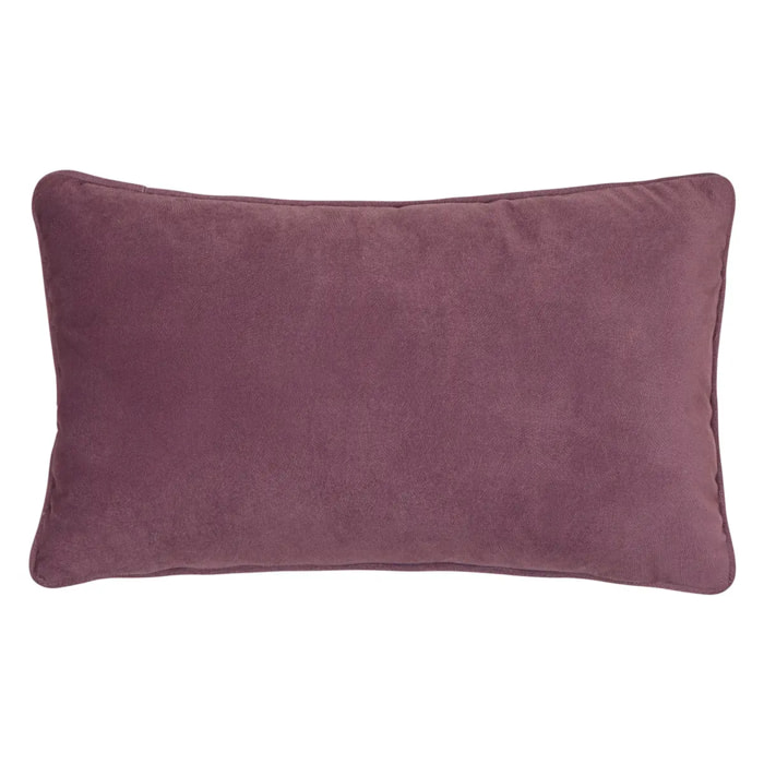 Coussin Lilou violet clair 50x30cm