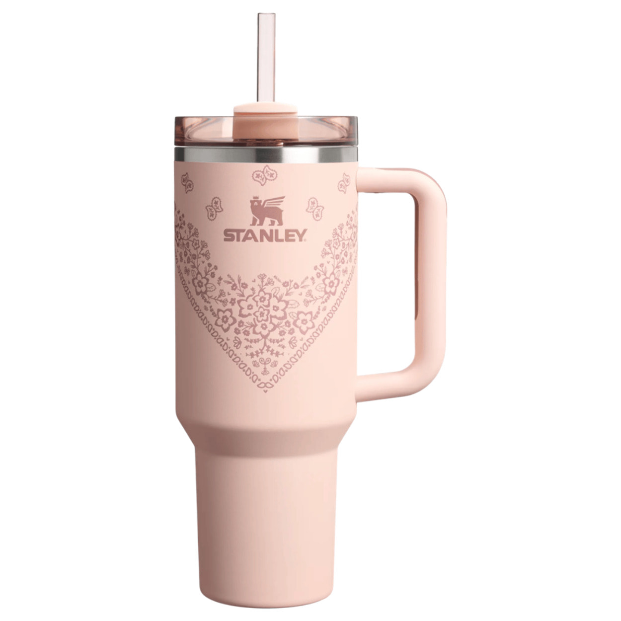 Botella de agua Isotermica - 1,18L - QUENCHER® H2.O FLOWSTATE™ TUMBLER - Conch Floral