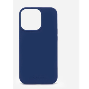 Coque CASYX iPhone 14 Pro silicone Bleu Fonce M