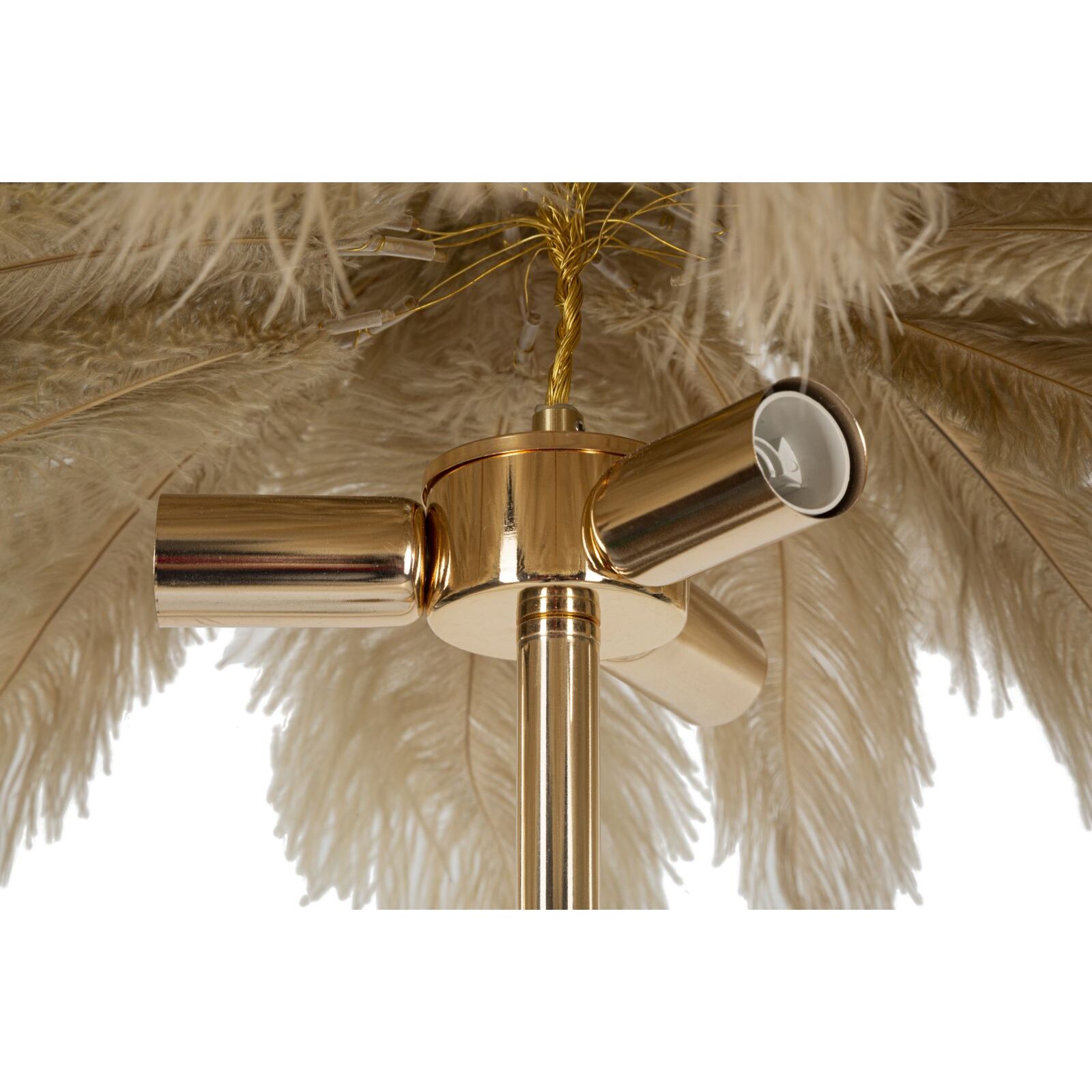 LAMPADA DA TERRA PALM CAMMELLO CM Ø 55X160