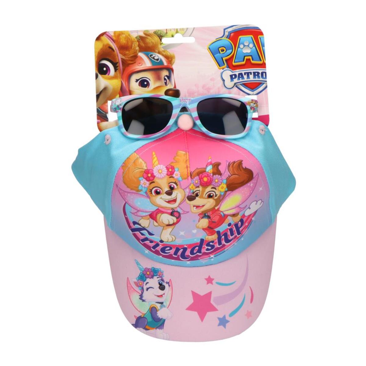 Set Gorra y Gafas de Sol de "Paw Patrol" - Color Rosa
