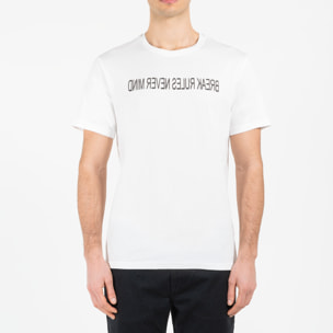 T-shirt jersey cotone organico narrow con stampa special