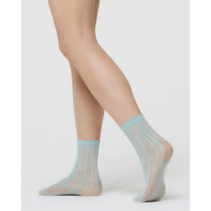 CALZINO VELATO SUSAN CON EFFETTO TRICOT