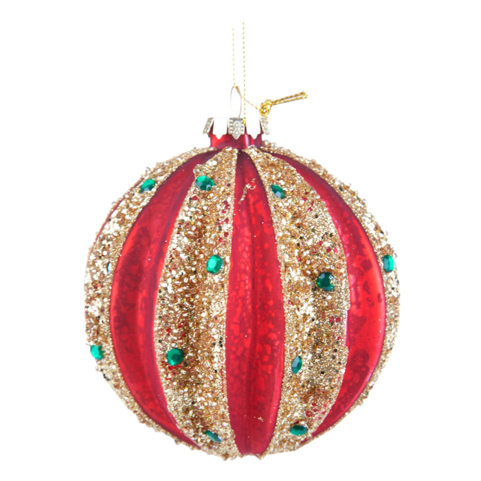 Sfera con spicchi - Pezzi 12 - ROSSO - Bianchi Dino SpA