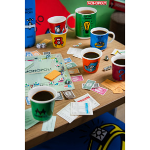 Set 6 Bicchierini Caffè Excelsa – Monopoly, New Bone China Multicolore