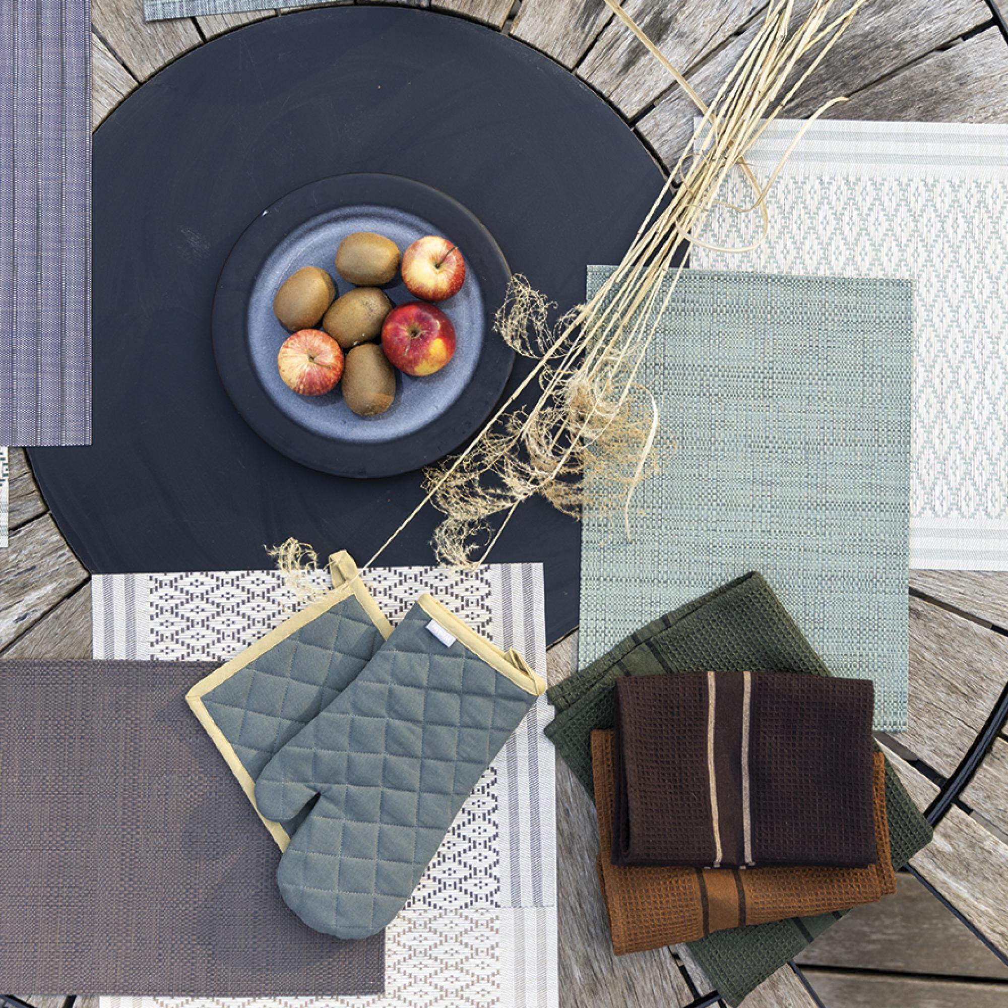 Lot gant de cuisine/manique recyclé Grace
