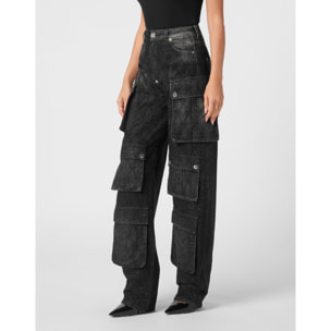 PHILIPP PLEIN Vaqueros Cargo Regular Fit MONOGRAM