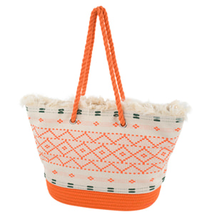 Bolso De Playa Skpat Savona Naranja